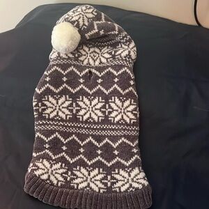 Cozy Dog Sweater with hoodie